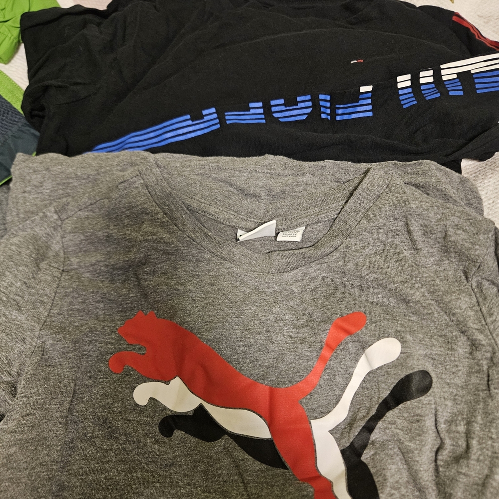 Puma Kids T-Shirt with Red and Black Logo